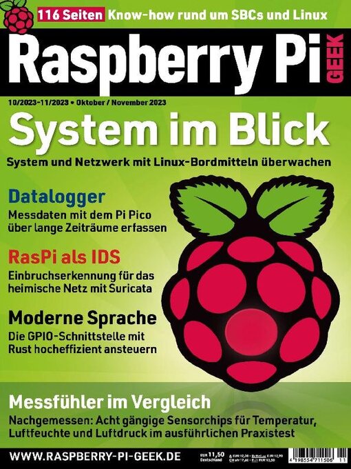 Title details for Raspberry Pi Geek by Computec Media GmbH - Available